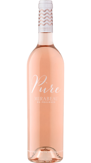Bottle of Mirabeau Pure Provence Rose 2023 wine 750 ml