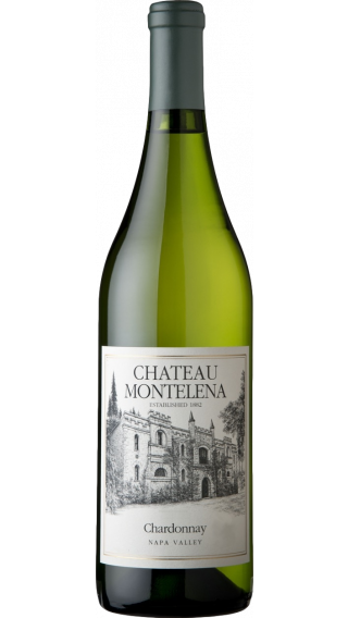 Bottle of Chateau Montelena Chardonnay 2017 wine 750 ml