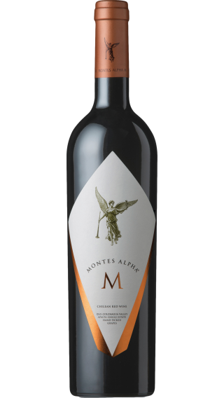 Bottle of Montes Alpha M 2020 wine 750 ml