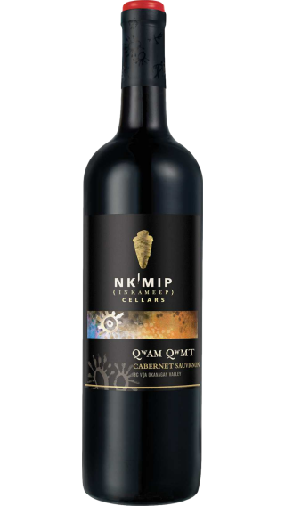 Bottle of Nk Mip Cellars Qwam Qwmt Cabernet Sauvignon 2019 wine 750 ml