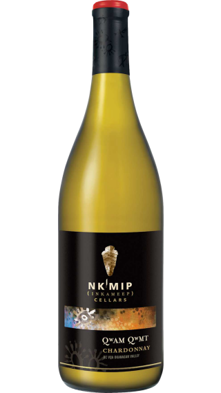 Bottle of Nk Mip Cellars Qwam Qwmt Chardonnay 2021 wine 750 ml