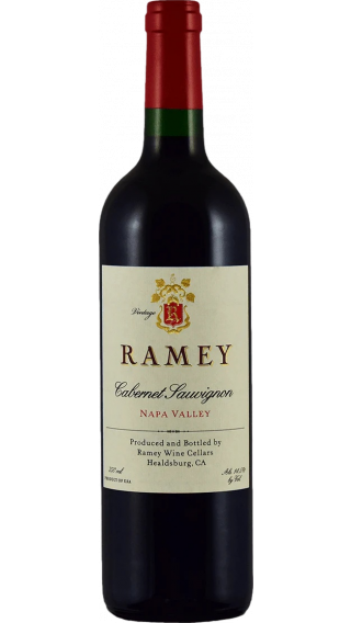 Bottle of Ramey Cabernet Sauvignon Napa  Valley 2016 wine 750 ml