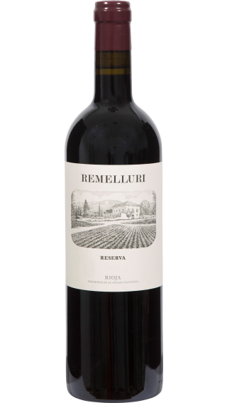Bottle of Remelluri Rioja Reserva 2016 wine 750 ml