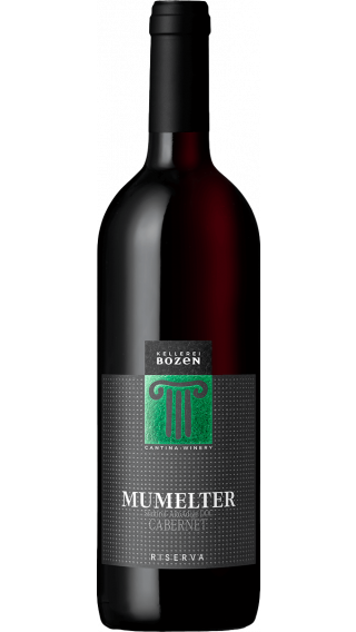 Bottle of Kellerei Bozen Cabernet Riserva Mumelter 2017 wine 750 ml