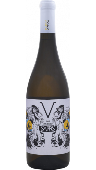 Bottle of Sarris V for Vostilidi 2020 wine 750 ml