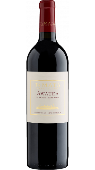 Bottle of Te Mata Awatea 2018 wine 750 ml
