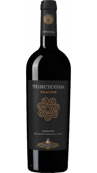 Bottle of Tormaresca Torcicoda Primitivo del Salento 2019 wine 750 ml