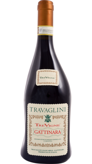 Bottle of Travaglini Gattinara Tre Vigne 2019 wine 750 ml