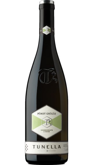 Bottle of Tunella Pinot Grigio 2022 wine 750 ml