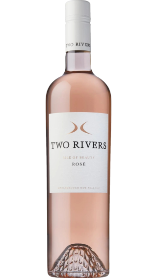 Bottle of Two Rivers Isle of Beauty Rose 2023 wine 750 ml