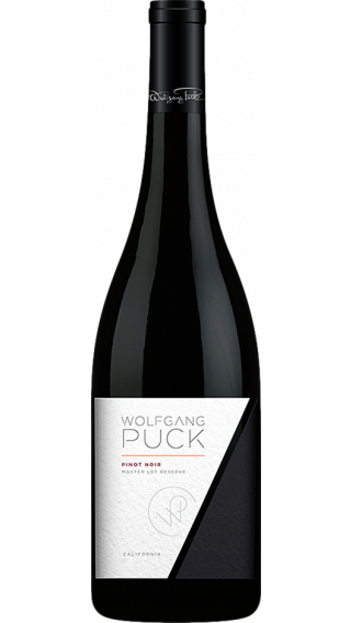 Bottle of Wolfgang Puck Master Lot Reserve Pinot Noir 2020 wine 750 ml