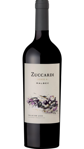 Bottle of Zuccardi Serie A Malbec 2020 wine 750 ml